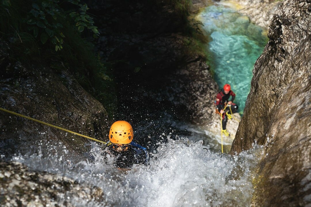 Canyoning Slovinsko