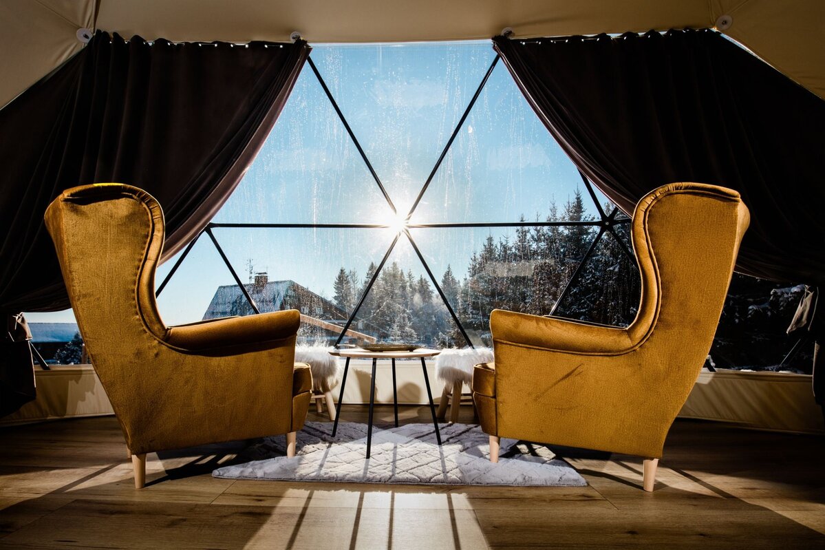 Glamping v Beskydech