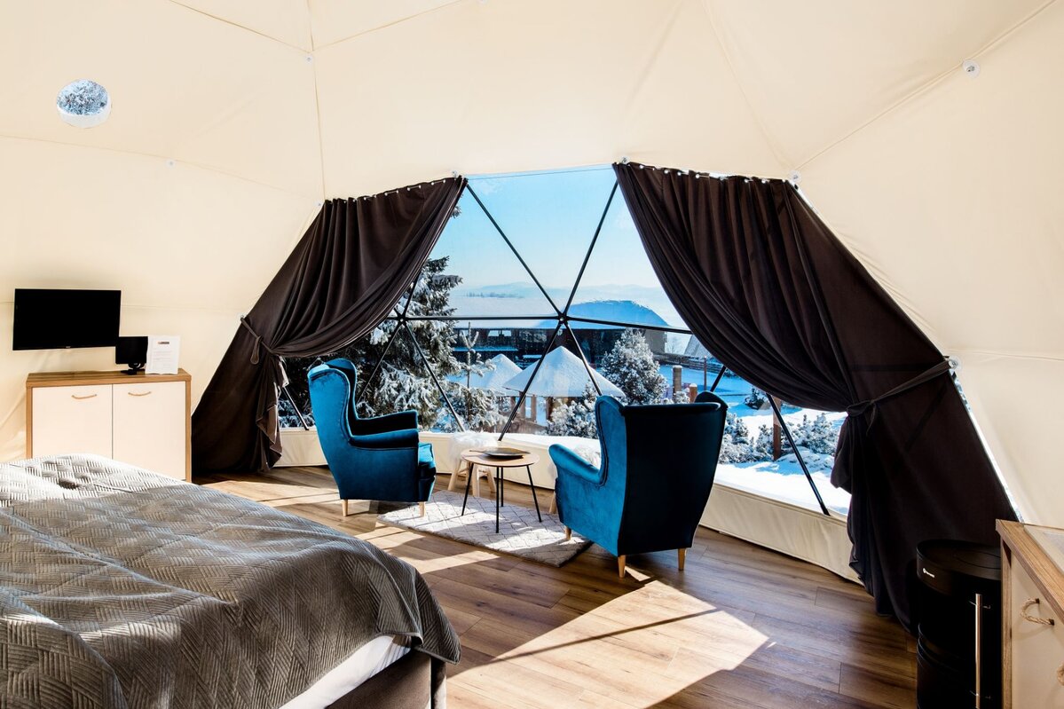 Glamping v Beskydech