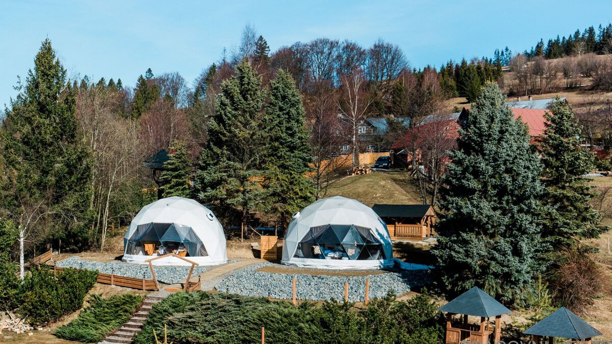 Glamping v Beskydech
