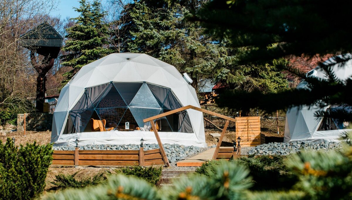 Glamping v Beskydech